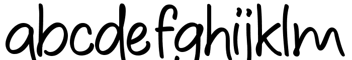 Flower House Regular Font LOWERCASE