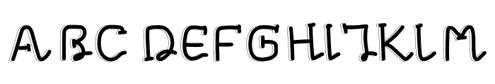 Flower Island Font UPPERCASE