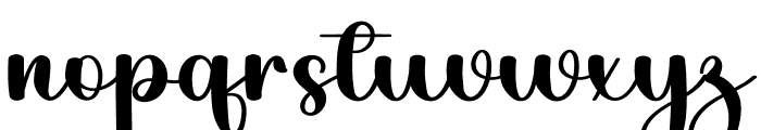 Flower Tropical Font LOWERCASE