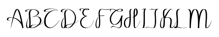 FlowerGrave-Light Font UPPERCASE