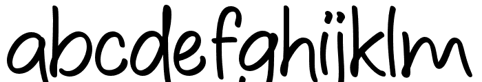 FlowerHouse-Regular Font LOWERCASE