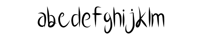 FlowerThorns-Regular Font LOWERCASE