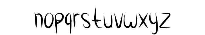 FlowerThorns-Regular Font LOWERCASE