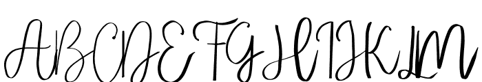 Flowerina Font UPPERCASE