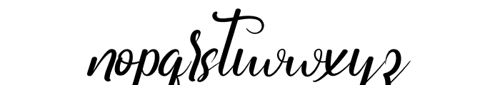 Flowering Font LOWERCASE