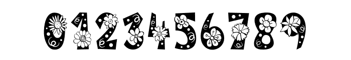 Flowers-Bloom Font OTHER CHARS