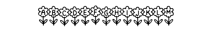 Flowers By Squeeb Creat Regular FONT