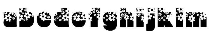 Flowers Day Dream Font LOWERCASE