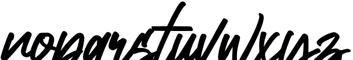 Flowess Font LOWERCASE