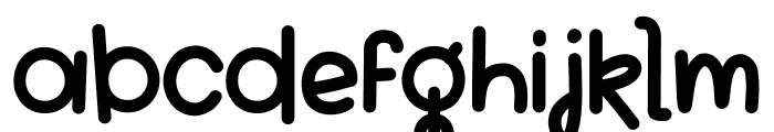 FlowingArc Font LOWERCASE