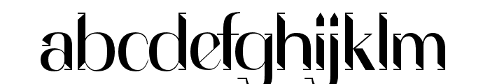 Flowza Font LOWERCASE