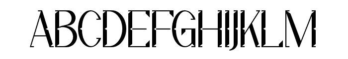 Flowzar Font UPPERCASE