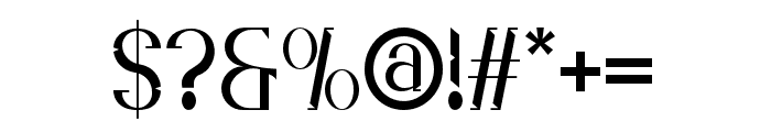 Flowzora Font OTHER CHARS