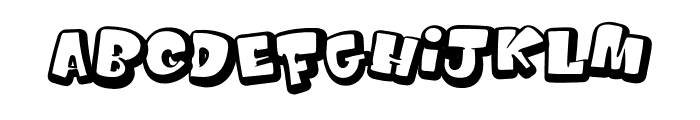 Floxy Graffiti Font LOWERCASE