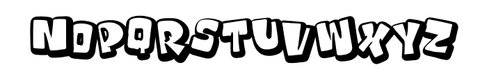 Floxy Graffiti Font LOWERCASE