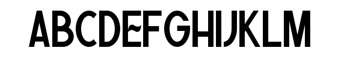 Floxy-Regular Font UPPERCASE