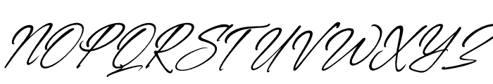 Floydretton Italic Font UPPERCASE
