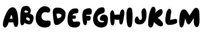 Fluffapalooza-Regular Font UPPERCASE