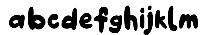 Fluffapalooza-Regular Font LOWERCASE