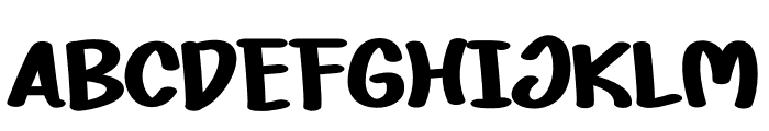 Fluffie Font UPPERCASE