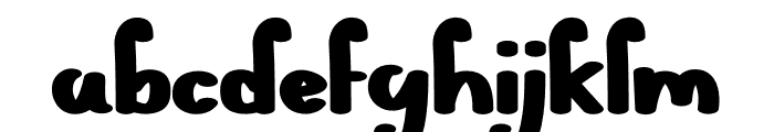 Fluffie Font LOWERCASE