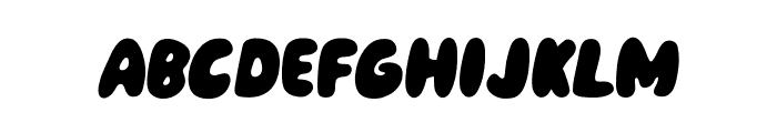 Fluffies Font UPPERCASE