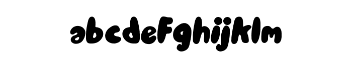 Fluffies Font LOWERCASE