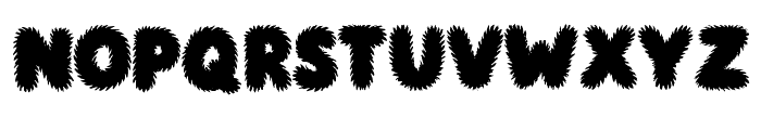 Fluffy By Squeeb Creati Regular Font UPPERCASE