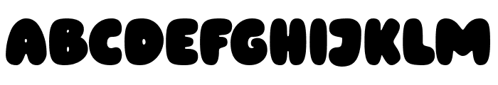 Fluffy Daddy Font UPPERCASE
