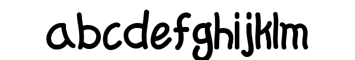 Fluffy Macarons Regular Font LOWERCASE