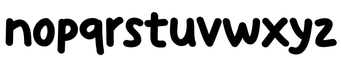 Fluffy Notes Font LOWERCASE