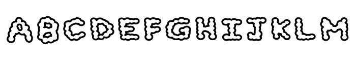 Fluffy Smoke Font UPPERCASE