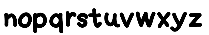 FluffyD Font LOWERCASE