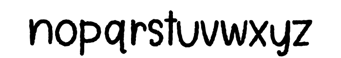 FluffyMist Font LOWERCASE