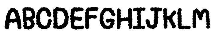 Fluffyyy Font UPPERCASE