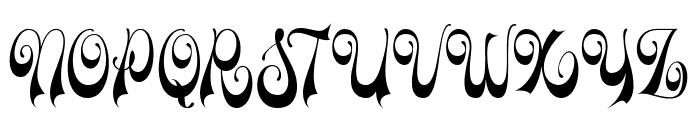 Flumerya-Regular Font UPPERCASE