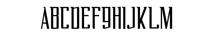 Fly Over Font UPPERCASE
