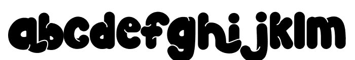 Flyas Smeling Font LOWERCASE