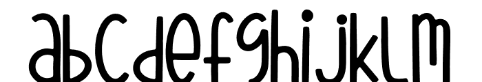 Flying Foxes Font LOWERCASE