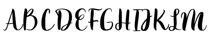 Flysito-Regular Font UPPERCASE
