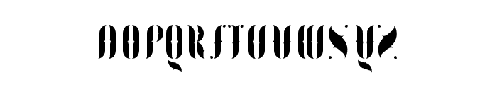 FogType Font UPPERCASE