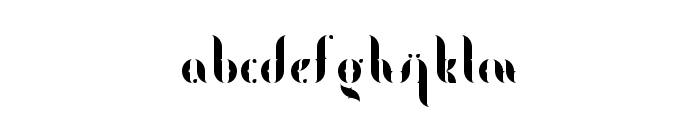 FogType Font LOWERCASE