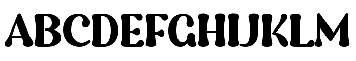 Foghe Font UPPERCASE