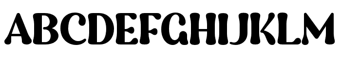 FogheRegular Font UPPERCASE