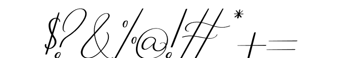 Fogifty Italic Font OTHER CHARS