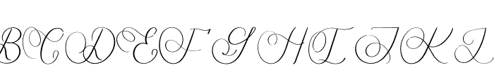 Fogifty Font UPPERCASE