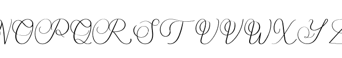 Fogifty Font UPPERCASE