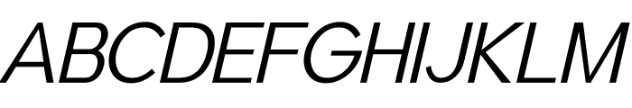 Fogler Regular Italic Font UPPERCASE