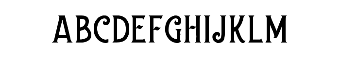 Fokers-Rough Font UPPERCASE