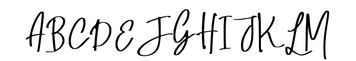 FoktiesSignature-Regular Font UPPERCASE